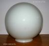 Fehér gömb búra lámpabúra régi 30 cm art deco